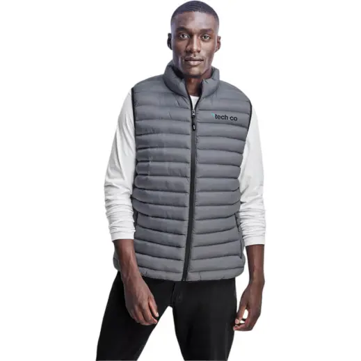 Mens Utah Bodywarmer Grey Main